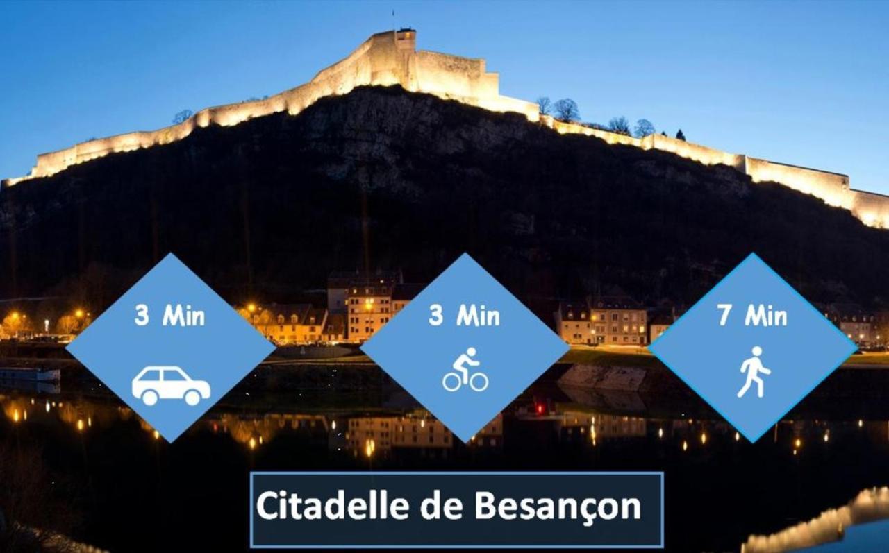 Centre Ville Historique - Calme - Les Mots Bleus 브장송 외부 사진