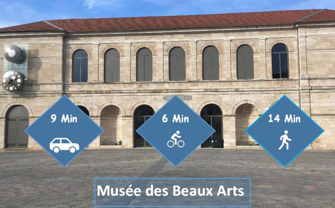 Centre Ville Historique - Calme - Les Mots Bleus 브장송 외부 사진